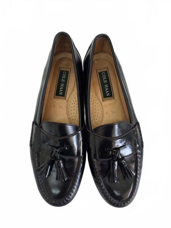 Cole Haan Other - Cole Haan Mens Pinch Tassel Loafers 3506 Black size 9.5 Office Preppy Work